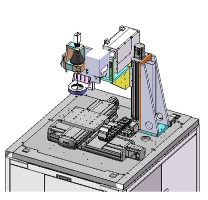 BMP PNG 100W Mopa Fiber Laser CCD Marking Machine Mopa 20w Fiber Laser