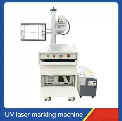 7000mm/S 1KW UV Laser Machine 160 X 160MM Fiber Marking Laser