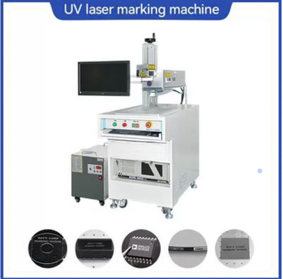 0.01mm 10W UV Laser Engraving Machine 355nm Industrial Laser Marking Systems