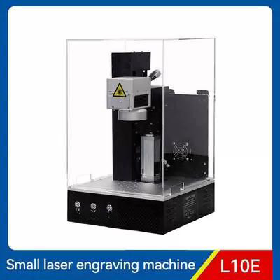 110 X 110mm 10W Mopa Fiber Laser CCD Marking Machine Fiber Optic Laser Cutting